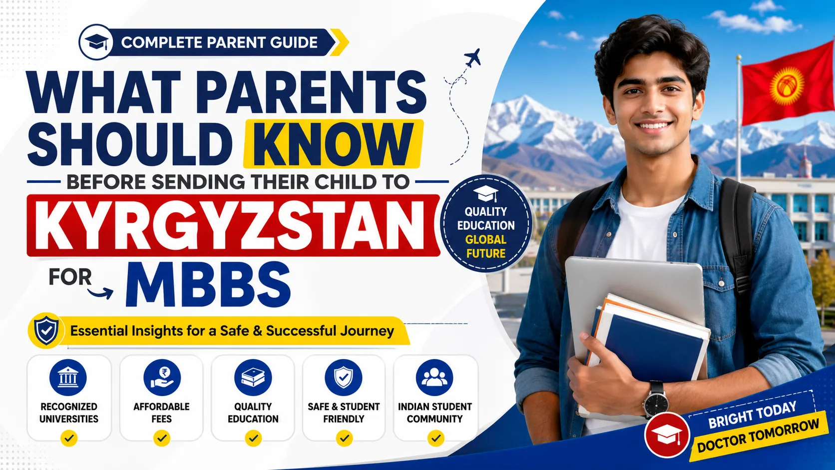 What Parents Should Know Before Sending Their Child to Kyrgyzstan for MBBS